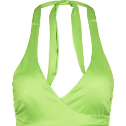 New Seafolly - Women's Soleil DD Wrap Front Halter Bra - Bikini-Top