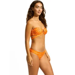 Online - Women's Soundwave Hipster Tie Side - Bikini-Bottom Bademode