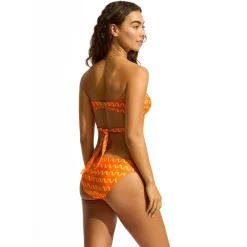 Online - Women's Soundwave Hipster Tie Side - Bikini-Bottom Bademode