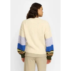 Hot - Women's Striped Mohair Sweater - Pullover Pullover & Hoodies|Alltagsbekleidung