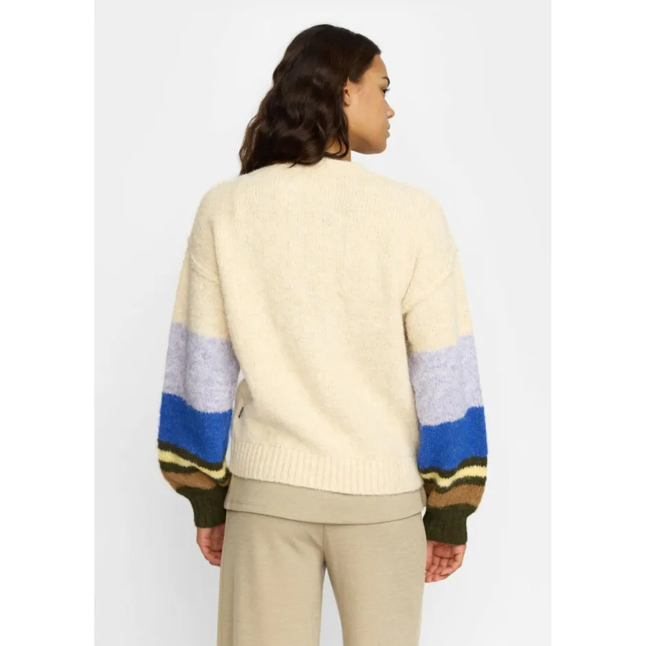 Hot - Women's Striped Mohair Sweater - Pullover Pullover & Hoodies|Alltagsbekleidung