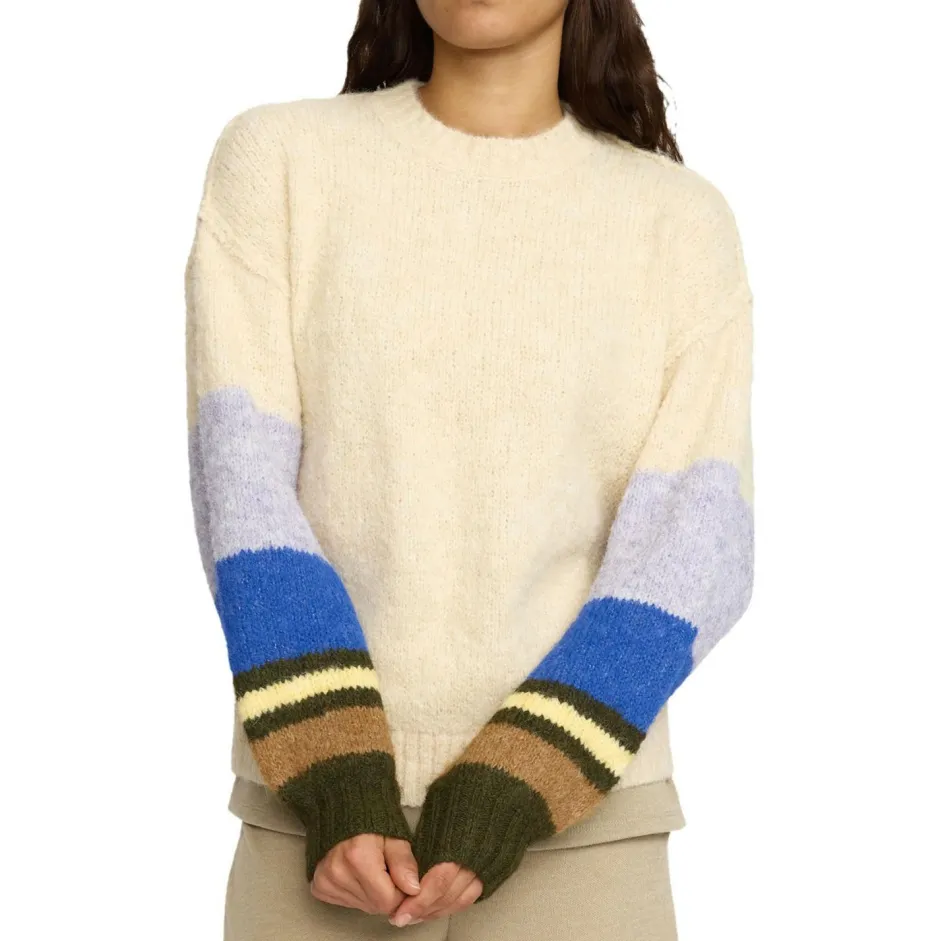 Hot - Women's Striped Mohair Sweater - Pullover Pullover & Hoodies|Alltagsbekleidung