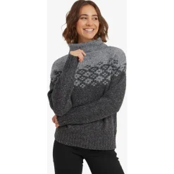 Sherpa - Women's Mandari Mock Neck Sweater - Merinopullover Outlet