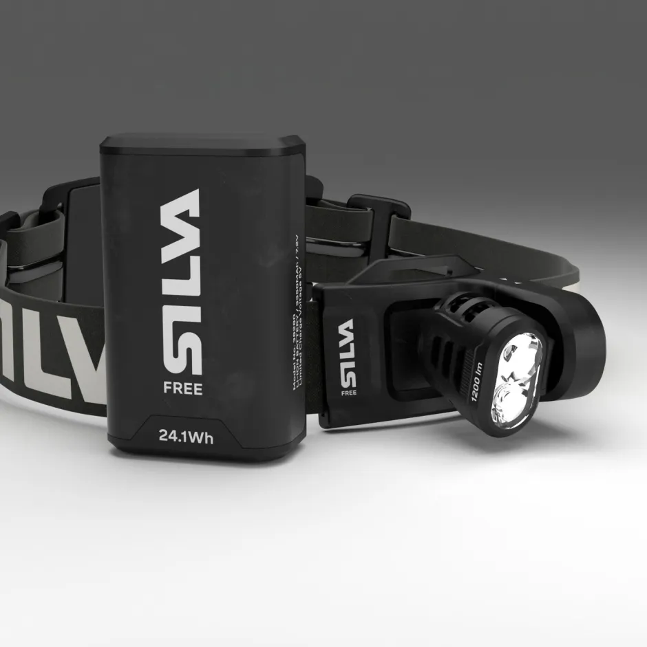 New Silva - Free 1200 S - Stirnlampe Black / White