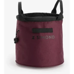 Best Simond - Chalk Bag Bloc Barrier - Chalkbag Burgundy