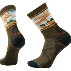 - Hike Light Cushion Mountain Moose Crew Socks - Wandersocken Wandersocken|Merinosocken