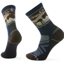 - Hike Light Cushion Mountain Moose Crew Socks - Wandersocken Wandersocken|Merinosocken