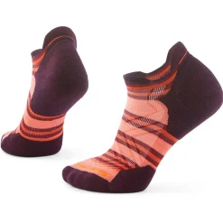 Smartwool - Women's Run Targeted Cushion Stripe Low Ankle - Laufsocken Wild Salmon Best