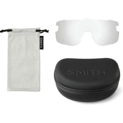 Smith - Wildcat Mirror S2 (VLT 30%) + S0 (VLT 89%) - Fahrradbrille Matte Purple / Cinder / Hi Viz