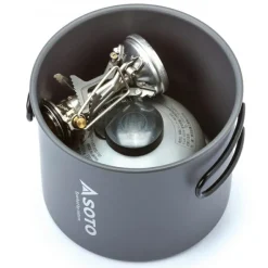 Clearance - Amicus W/ Igniter + New River Pot Combo - Gaskocher Trekkingausrüstung|Outdoor-Küche