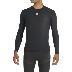Sportful - Thermodynamic Mid Tee Long Sleeve - Kunstfaserunterwäsche Black
