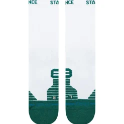 Discount Stance - Fairway Ribbed Crew - Multifunktionssocken White