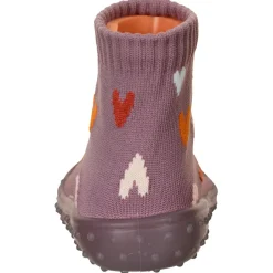 Sterntaler - Kid's Adventure-Socks Herzen - Hüttenschuhe Purple / Heart Hot