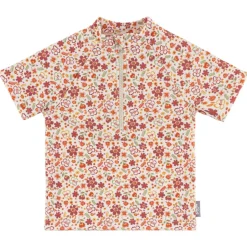 Sterntaler - Kid's Badeshirt Kurzarm Blumen - Lycra Ecru Discount