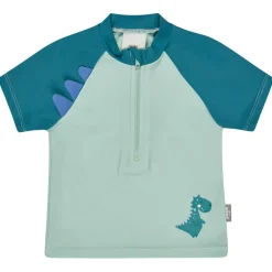Sterntaler - Kid's Badeshirt Kurzarm Dino - Lycra Eisgrün Best