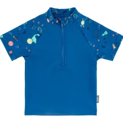 Sterntaler - Kid's Badeshirt Kurzarm Weltraum - Lycra Königsblau Clearance