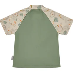 Discount Sterntaler - Kid's Badeshirt Kurzarm Löwe - Lycra Mattgrün