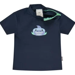 Outlet Sterntaler - Kid's Badeshirt Kurzarm Hai - Lycra Marine
