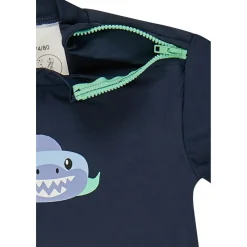 Outlet Sterntaler - Kid's Badeshirt Kurzarm Hai - Lycra Marine