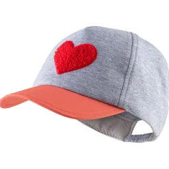 Sterntaler - Kid's Basecap Herz - Cap Silber Melange Discount