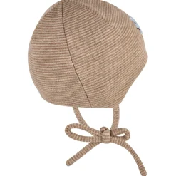Sterntaler - Kid's Beanie Dino Embroidery - Mütze Braun Melange Outlet