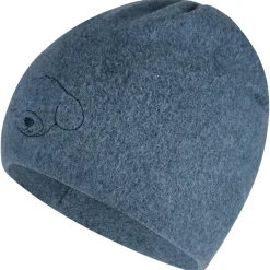 New Sterntaler - Kid's Beanie Hund - Mütze Blau Melange