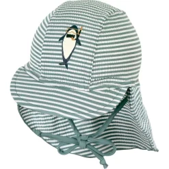 Online Sterntaler - Kid's Schirmmütze Nackenschutz Hai - Cap Matte Green