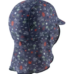 New Sterntaler - Kid's Schirmmütze Nacken Unterwasser - Cap Blau