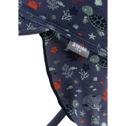 New Sterntaler - Kid's Schirmmütze Nacken Unterwasser - Cap Blau