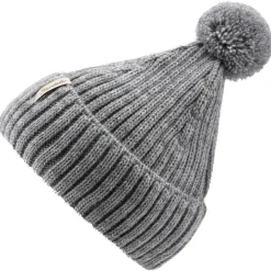 Sterntaler - Kid's Strickmütze Melange Bommel - Mütze