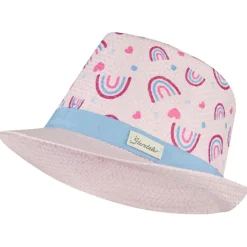 Sterntaler - Kid's Strohhut Regenbogen - Hut Puderrosa Best