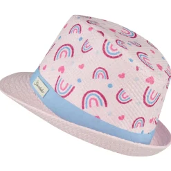 Sterntaler - Kid's Strohhut Regenbogen - Hut Puderrosa Best