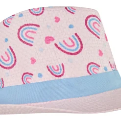 Sterntaler - Kid's Strohhut Regenbogen - Hut Puderrosa Best