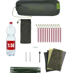 Best Stoic - FästaSt. EXT 3P UL - 3-Personen Zelt Forest Green