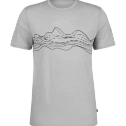 Best Stoic - Merino155 LaholmSt. Print T-Shirt Lines - Merinoshirt