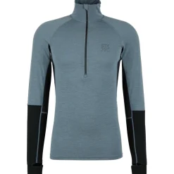 Stoic - MerinoMesh150 SadjemSt. L/S Half Zip - Merinounterwäsche New