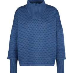 Stoic - Women's Heavy MerinoKnit MMXX.Norbotten Half Zip - Merinopullover Best