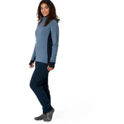 Clearance - Women's MerinoFleece260 FlenSt. Half Zip with Hood - Merinohoodie Trekkingbekleidung|Alltagsbekleidung