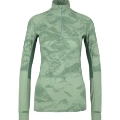 Stoic - Women's MerinoMesh150 SadjemSt. L/S Half Zip - Merinounterwäsche New