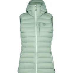 Stoic - Women's PerformanceDown SalmiSt. Vest with Hood - Daunenweste Outlet