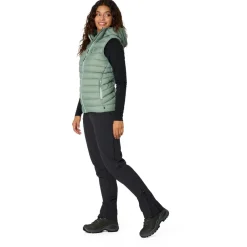 Stoic - Women's PerformanceDown SalmiSt. Vest with Hood - Daunenweste Outlet