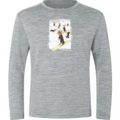 Discount - Kid's Dachshund Party L/S - Merinounterwäsche Kinder Alltagsbekleidung|Wanderbekleidung