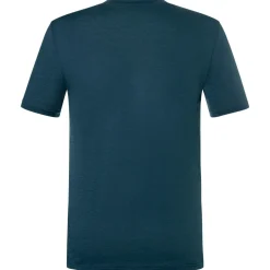 Clearance super.natural - Logo Lines Tee - Merinoshirt