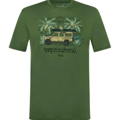 Hot super.natural - Tropicar Tee - Merinoshirt