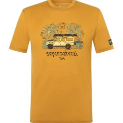Hot super.natural - Tropicar Tee - Merinoshirt