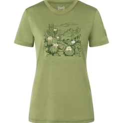 Best - Women's Cactus World Bio Jersey Tee - Merinoshirt Wanderbekleidung|Shirts, Hemden & Longsleeves