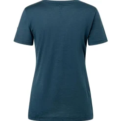 Clearance super.natural - Women's Casual Rib Bio Jersey Tee - Merinoshirt