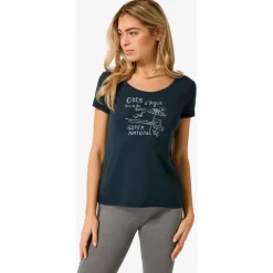 - Women's Cote D'Azur Tee - Merinoshirt Alltagsbekleidung|Shirts, Hemden & Longsleeves