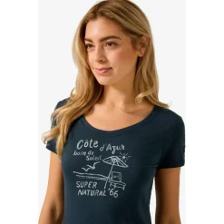- Women's Cote D'Azur Tee - Merinoshirt Alltagsbekleidung|Shirts, Hemden & Longsleeves