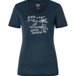- Women's Cote D'Azur Tee - Merinoshirt Alltagsbekleidung|Shirts, Hemden & Longsleeves